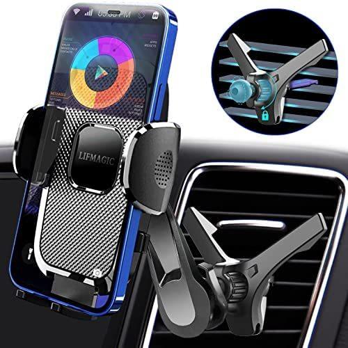 スマホホルダー 車 Lifmagic スマホスタンド 車載ホルダー 22 最新 360度調整可能なメカニカルアームは エアコン Black Saipp Wja25h5bb アナリス 通販 Yahoo ショッピング