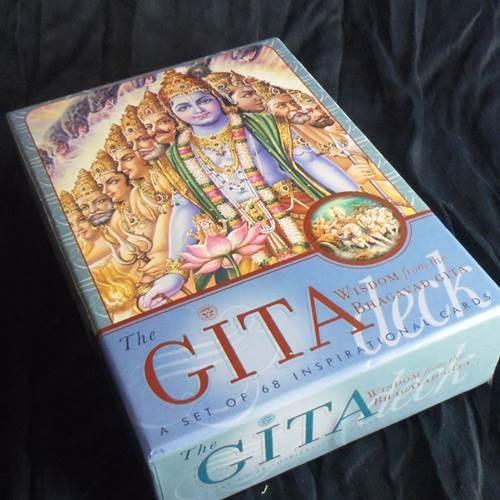 The GITA deck 日本語解説書 ザ・ギータ バガヴァッドギータの知恵が