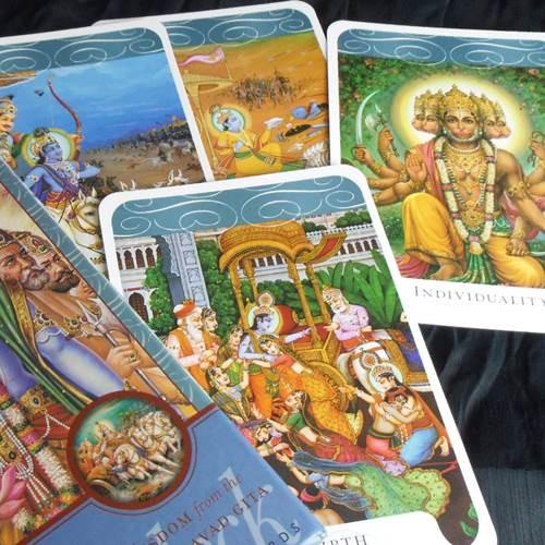 The GITA deck 日本語解説書 ザ・ギータ バガヴァッドギータの知恵が