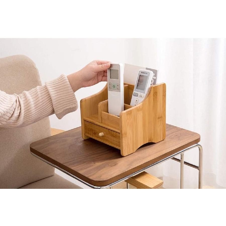 メイクボックス コスメボックス 木製 多機能 化粧品収納ケース 卓上