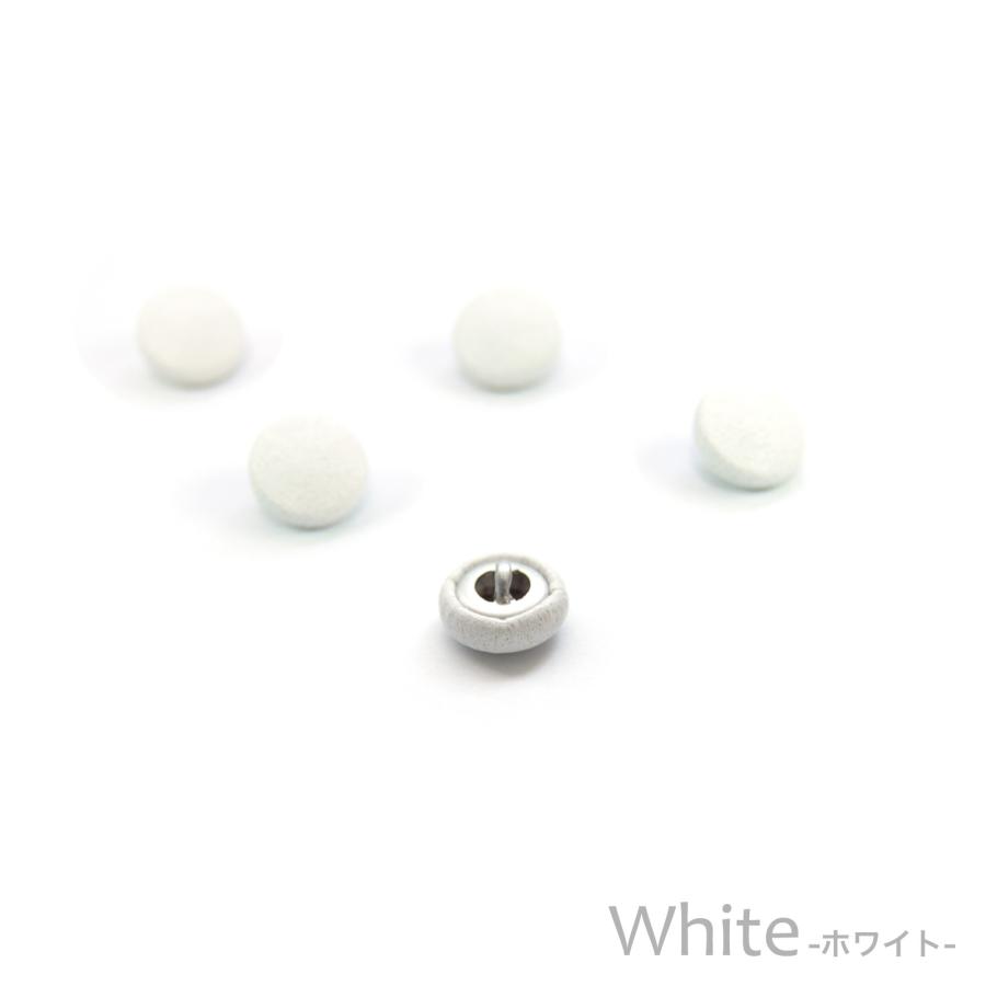 本革を使用した上品なくるみボタン5個セット 【サイズ10mm】 / 牛革 / レザー |  | 13