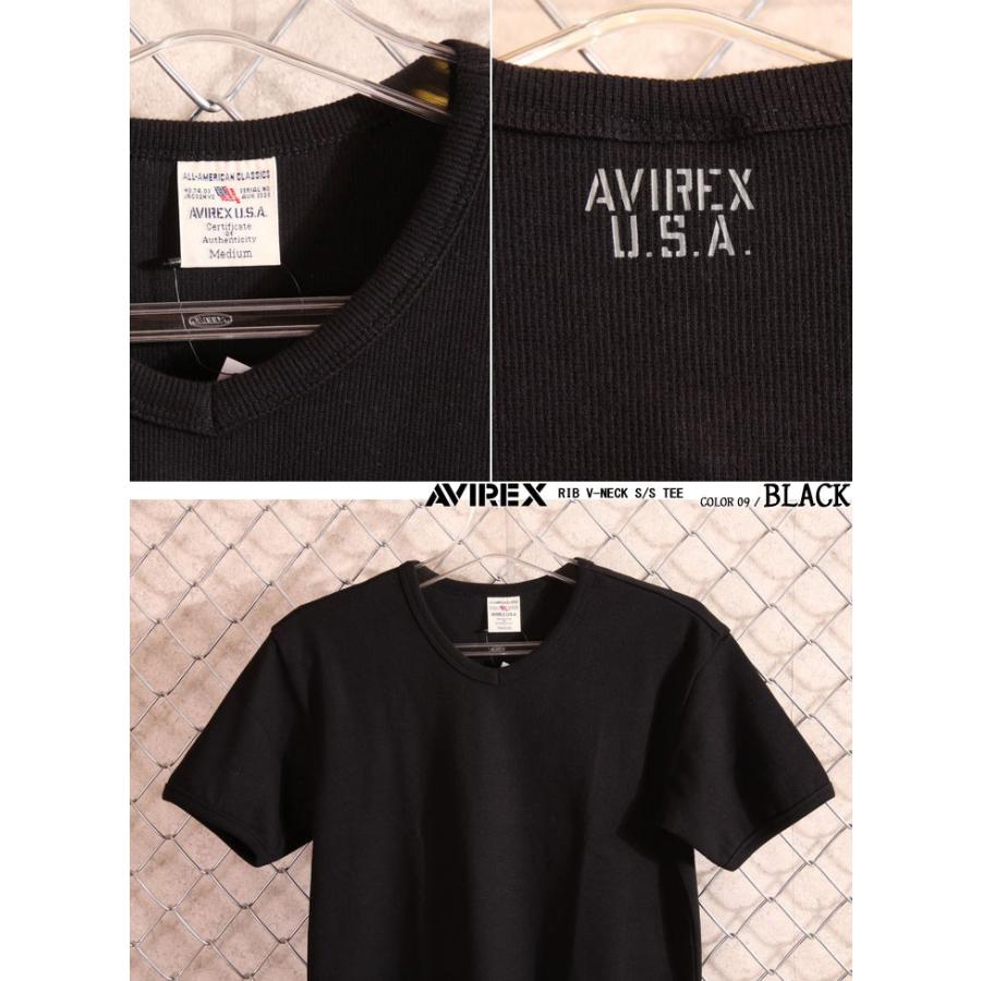 アビレックス AVIREX 半袖 Tシャツ 6143501【メール便送料無料】※ポスト投函の為、日時指定・代引き・ラッピング・営業所留め不可 アヴィレックス｜anch-crash｜13