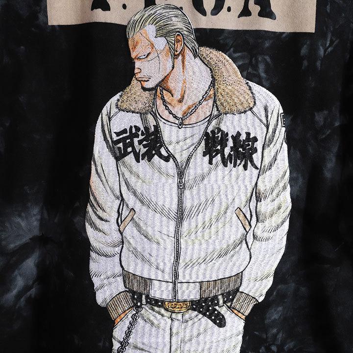CROWS クローズ WORST T.F.O.A 武装戦線 河内鉄生 ロンT CRLT-2201 