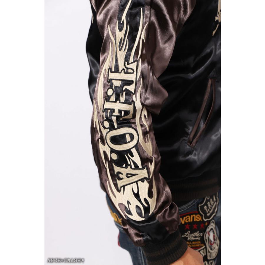 VANSON クローズ WORST リバーシブル スカジャン CRV-2121 坊屋 VANSON クローズ WORST リバーシブル スカジャン CRV-2121 坊屋