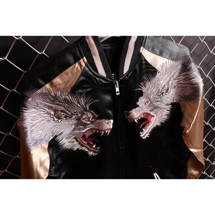 SATORI 24h限定P最大16倍!2/5pm23:59迄 さとり 月に狼 和柄 刺繍