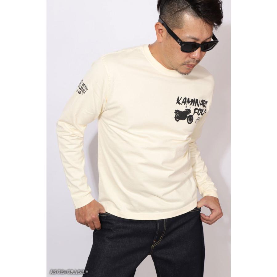 本日最終日P最大22倍!11/30pm23:59迄 在庫限りセール SALE 40%off カミナリ おお400 ロンT KMLT-218 エフ商会 長袖 Tシャツ ご奉仕品の為返品交換不可 |  | 13