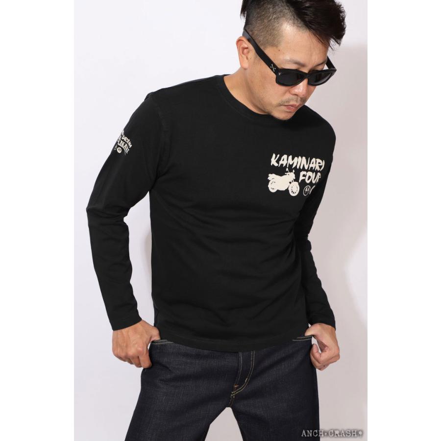 本日最終日P最大22倍!11/30pm23:59迄 在庫限りセール SALE 40%off カミナリ おお400 ロンT KMLT-218 エフ商会 長袖 Tシャツ ご奉仕品の為返品交換不可 |  | 04