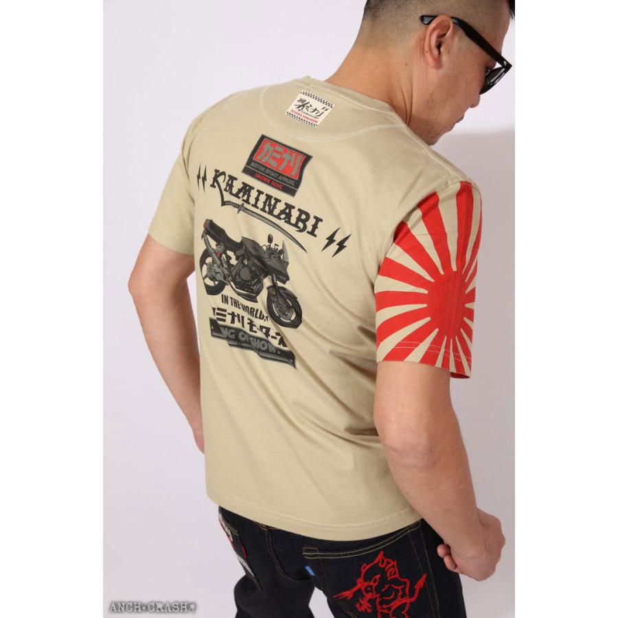 在庫限りセール SALE 50%off IN THE WORLD,5 KAMINARI KATANA 半袖 T