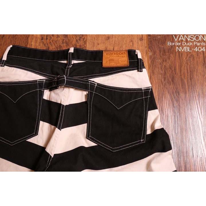 VANSON（バンソン） 48h限定P最大17倍!2/23pm23:59迄 ボーダー ダック