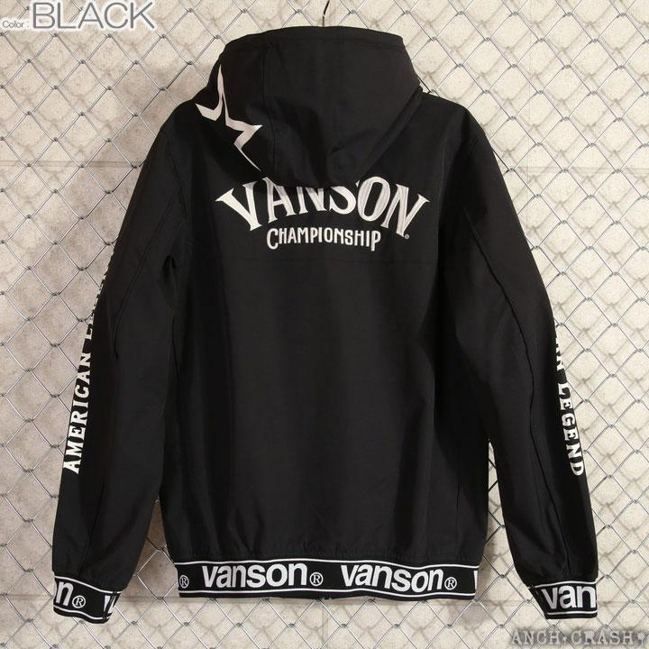 24h限定pMAX17倍!5/2pm23:59迄 当店別注!バンソン VANSON 二層ストレッチ ZIPパーカー NVSZ-2002 刺繍_20