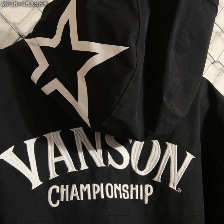 24h限定pMAX17倍!5/2pm23:59迄 当店別注!バンソン VANSON 二層ストレッチ ZIPパーカー NVSZ-2002 刺繍_21