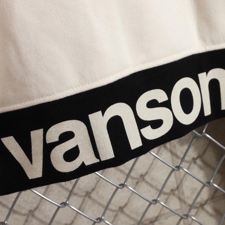 24h限定pMAX17倍!5/2pm23:59迄 VANSON バンソン ボーン スタンドカラーパーカー NVSZ-2211 裏毛 刺繍 サムホール_20
