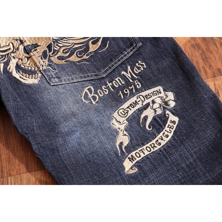 VANSON 24h限定P最大18倍!4/24pm23:59迄 バンソン スカル 刺繍 VANSON 24h限定P最大18倍!4/24pm23:59迄 バンソン スカル 刺繍