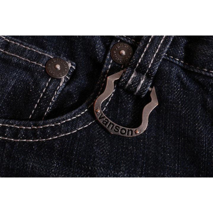 VANSON（バンソン） スカル 刺繍 USED加工 デニム SP-B-14 ジーンズ