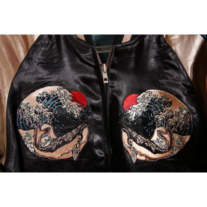 24h限定P最大16倍!1/5pm23:59迄 花旅楽団SCRIPT 波鯨柄 刺繍 和柄