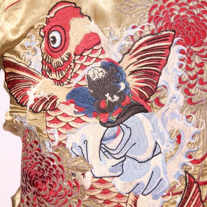 48h限定P最大12倍!1/27pm23:59迄 花旅楽団SCRIPT 和柄スカジャン SSJ