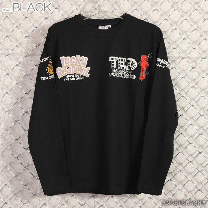 24h限定P最大12倍!5/22pm01:59迄 TEDMAN テッドマン DEVIL DISPENSER ロンT TDLS-354 エフ商会 長袖Tシャツ｜anch-crash｜08