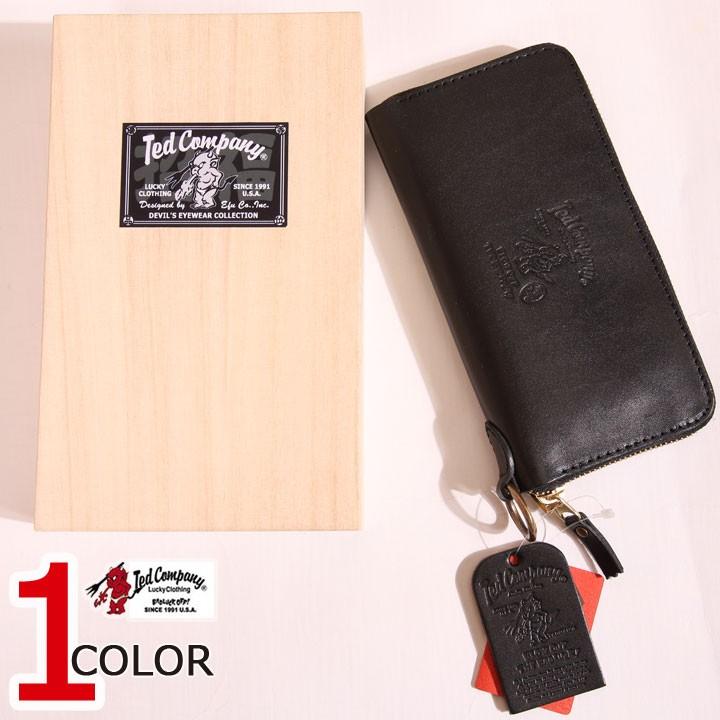 24h限定P最大16倍!1/5pm23:59迄 TEDMAN ラウンドジップ レザー ロング 