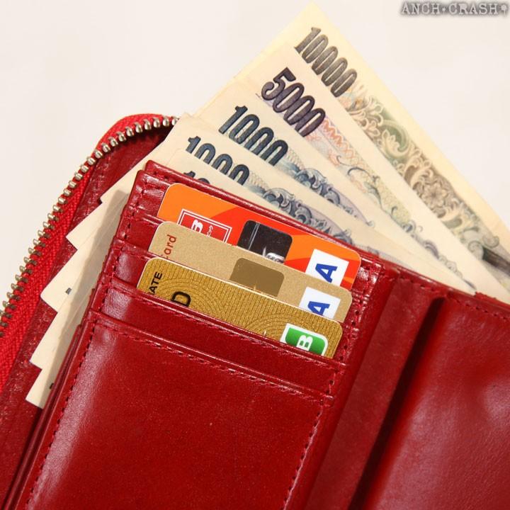 TEDMAN（テッドマン） ラウンドジップ レザー ショート ウォレット TDW