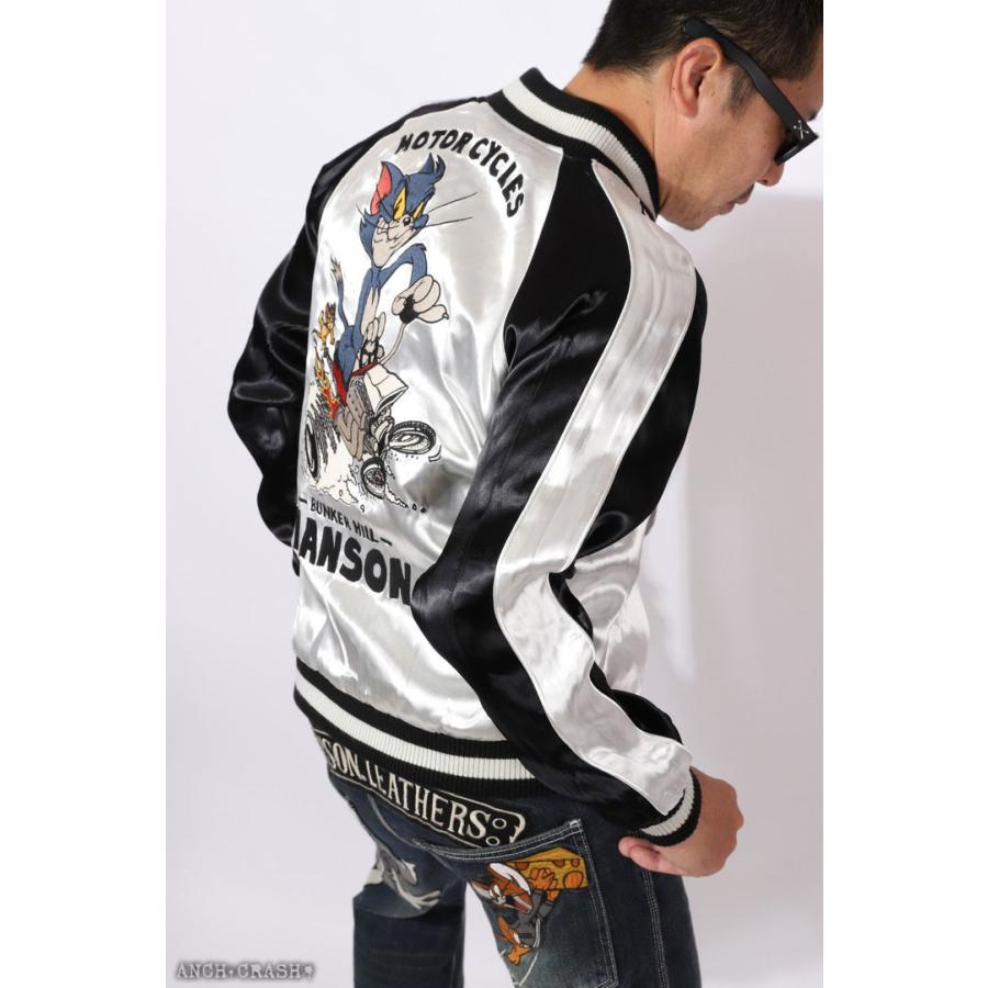 vanson　リバーシブルジャケット VANSON 24h限定P最大16倍!11/5pm23:59迄 当店別注!バンソン スカル刺繍