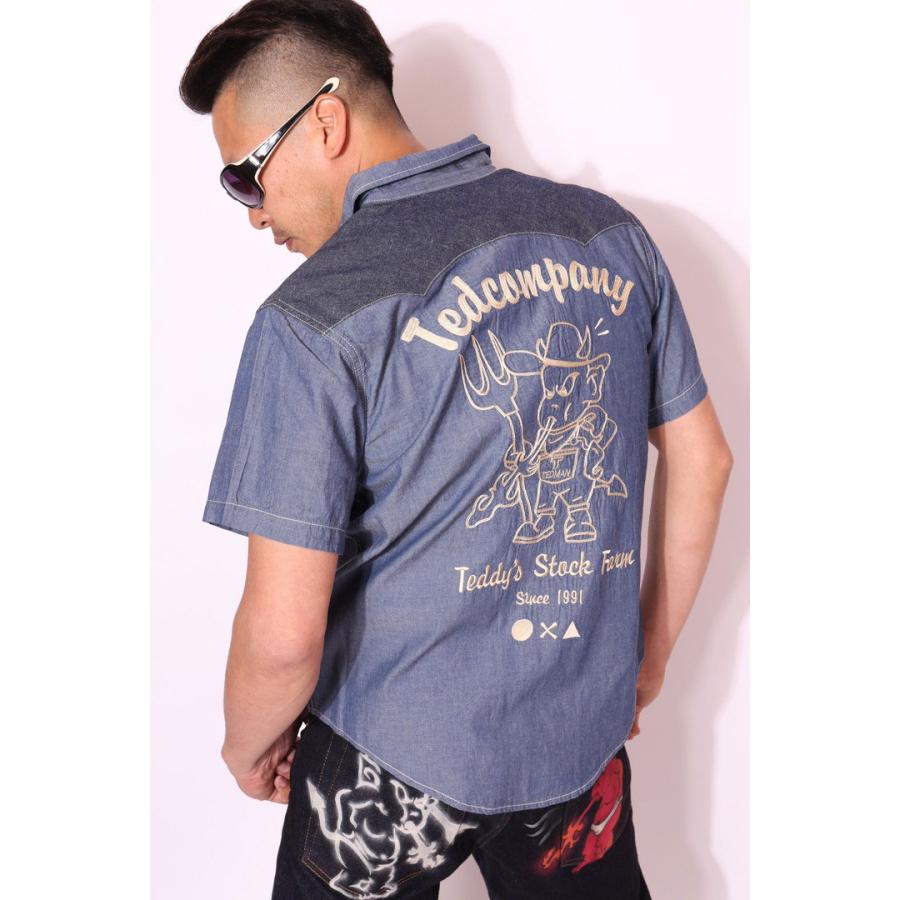 TEDMAN（テッドマン） 在庫限りセール SALE 30%off 刺繍 半袖