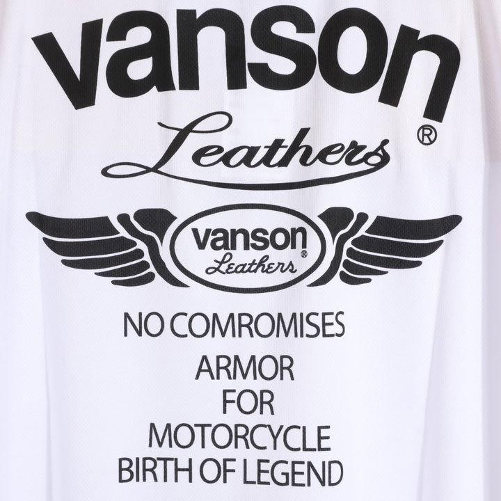 当店別注!VANSON バンソン ドライメッシュ 半袖 Tシャツ VS21804S【メール便送料250円】※日時指定・代引き・ラッピング不可｜anch-crash｜22