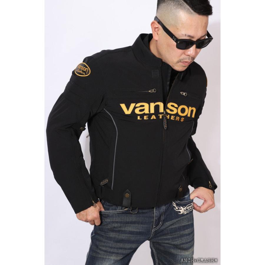 24h限定P最大17倍!11/7pm23:59迄 VANSON バンソン 防寒防水ライダース 