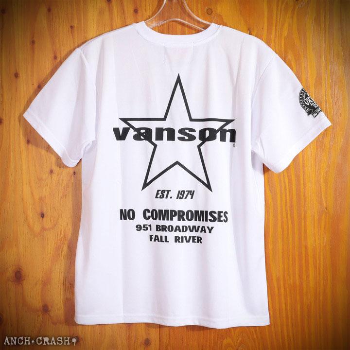 当店別注!VANSON バンソン ドライメッシュ 半袖 Tシャツ VS22808S【メール便送料250円】※日時指定・代引き・ラッピング不可｜anch-crash｜16