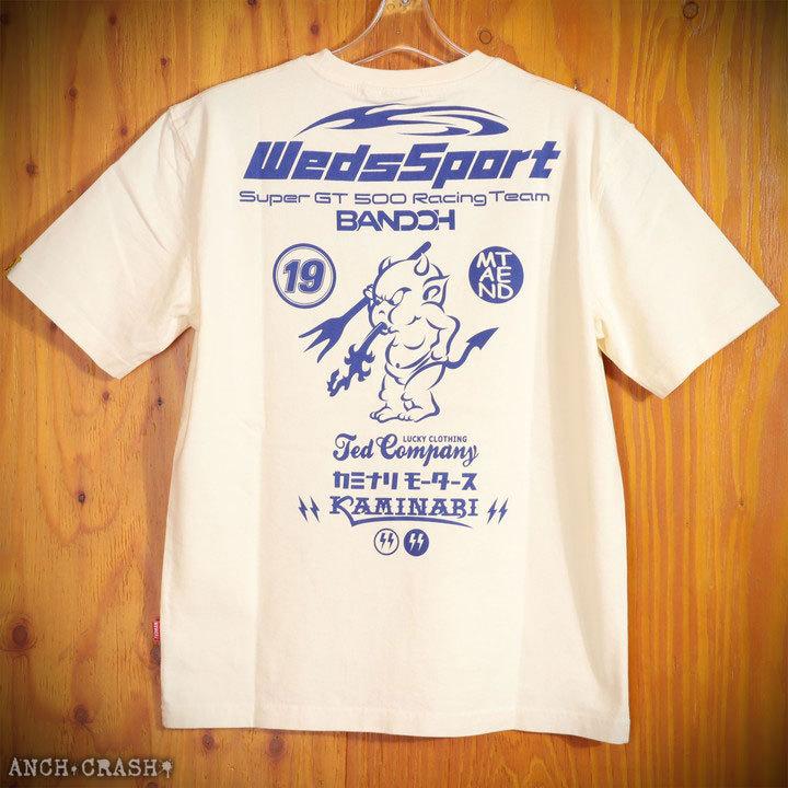 WedsSport×TEDMAN×カミナリ コラボ 半袖 Tシャツ WSBT-01 エフ商会 テッドマン｜anch-crash｜20