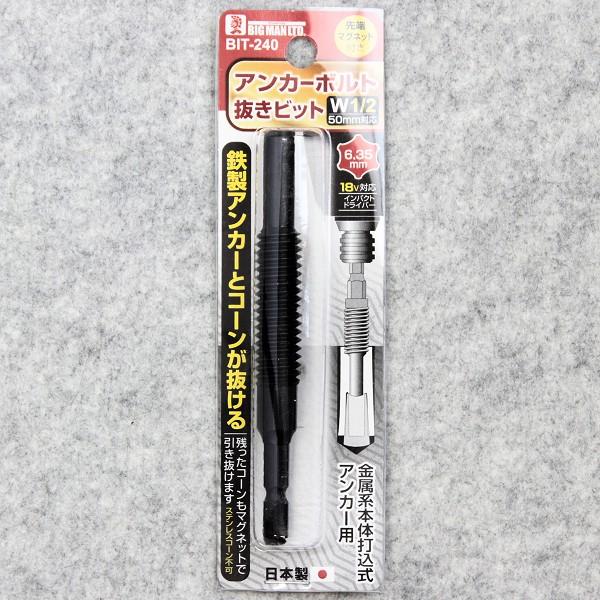 アンカーボルト Amazon | 亜鉛メッキウェッジアンカーボルト 4個 3/8インチ x 3