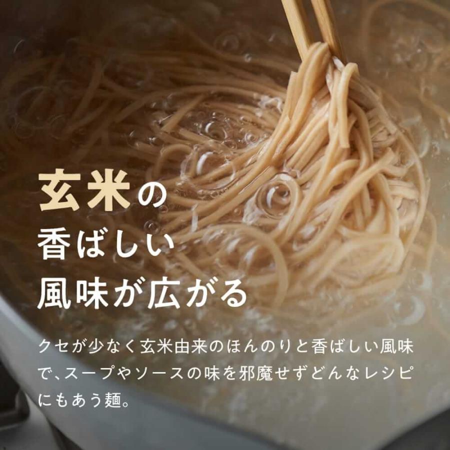 【100%国産麺★1,000円ぽっきり】スーパー麺 玄米麺 米粉麺「細＋平打＋中太：100g×各1食 3食」 グルテンフリー パスタ 麺 焼きそば ラーメン | スーパー麺 | 05