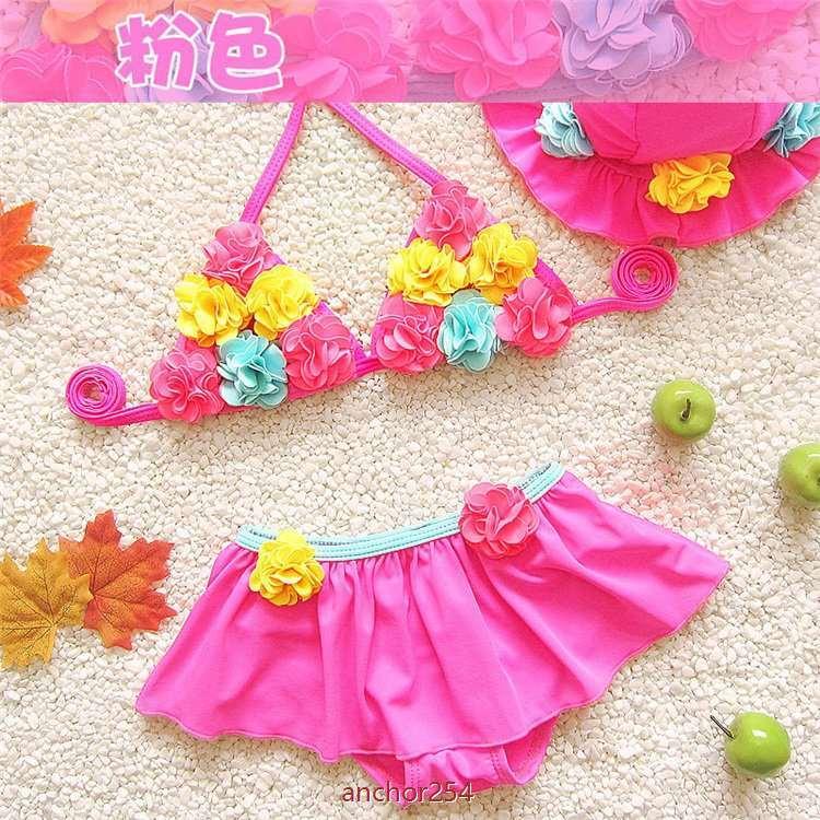 ベビースイミング 水着 女の子 子供服 赤ちゃん服 おしゃれ かわいい 水着子供女子 子供水着 送料無料 オススメ 温泉 海水浴 2点セット 高品質