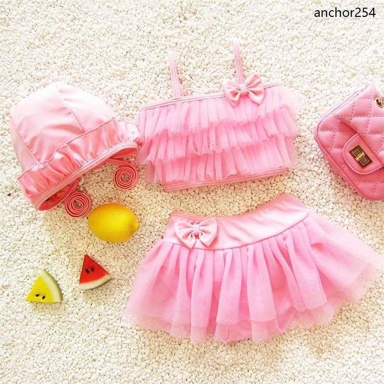 70 Off 水着 女の子 子供服 水着子供女子 子供水着 おしゃれ かわいい 送料無料 オススメ 100 110 1 130cm 帽子付き 3点セット 温泉 海水浴 Recomenda Co