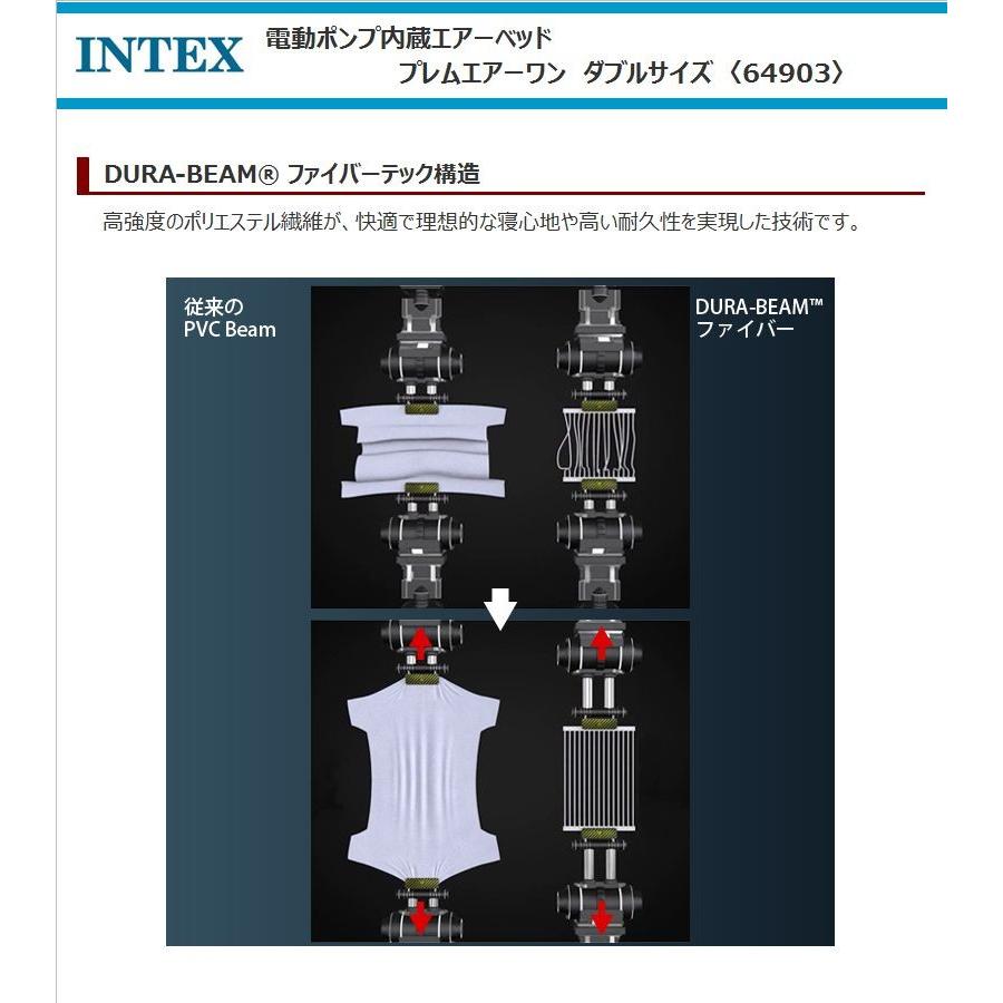 送料無料】 INTEX（インテックス）【64903】 電動ポンプ内蔵エアー
