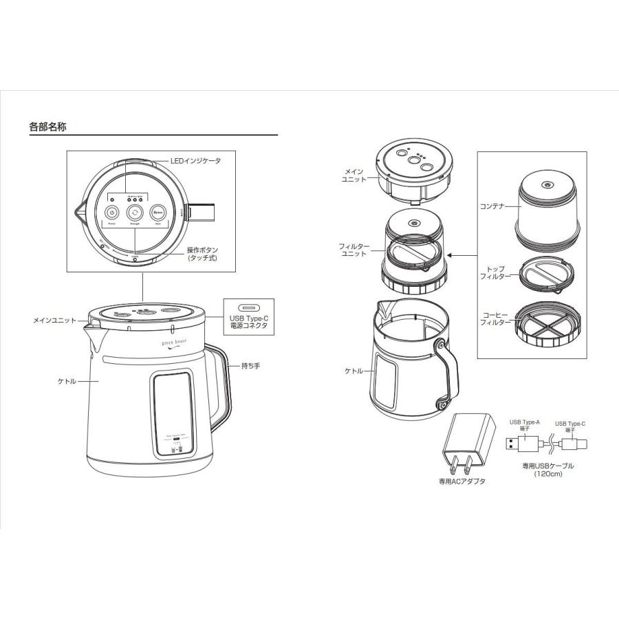 マジックコールドブリューメーカー - 10分真空抽出電動式 マジックコールドブリューメーカー - 10分真空抽出電動式