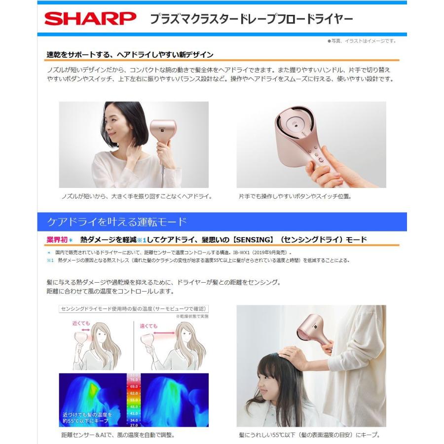 SHARP ドレープフロー ドライヤー ノズル - 健康