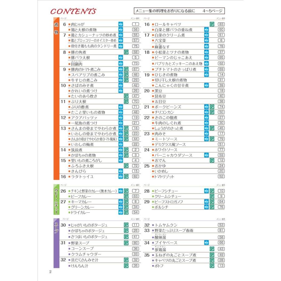 KN-HW24E-W ホットクック　Wi-Fiモデル　取説　メニュー集　おまけ KN-HW24E-W ホットクック Wi-Fiモデル 取説 メニュー集 おまけ KN