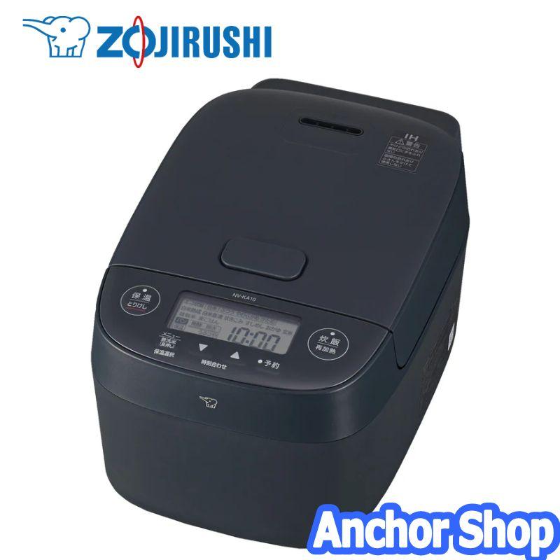 未使用 ZOJIRUSHI IH炊飯ジャー 極め炊き NP-KA10-WB 極め炊き 象印 IH炊飯ジャー NV-KA10-BA 5.5合炊き 豪熱沸とうIH 黒