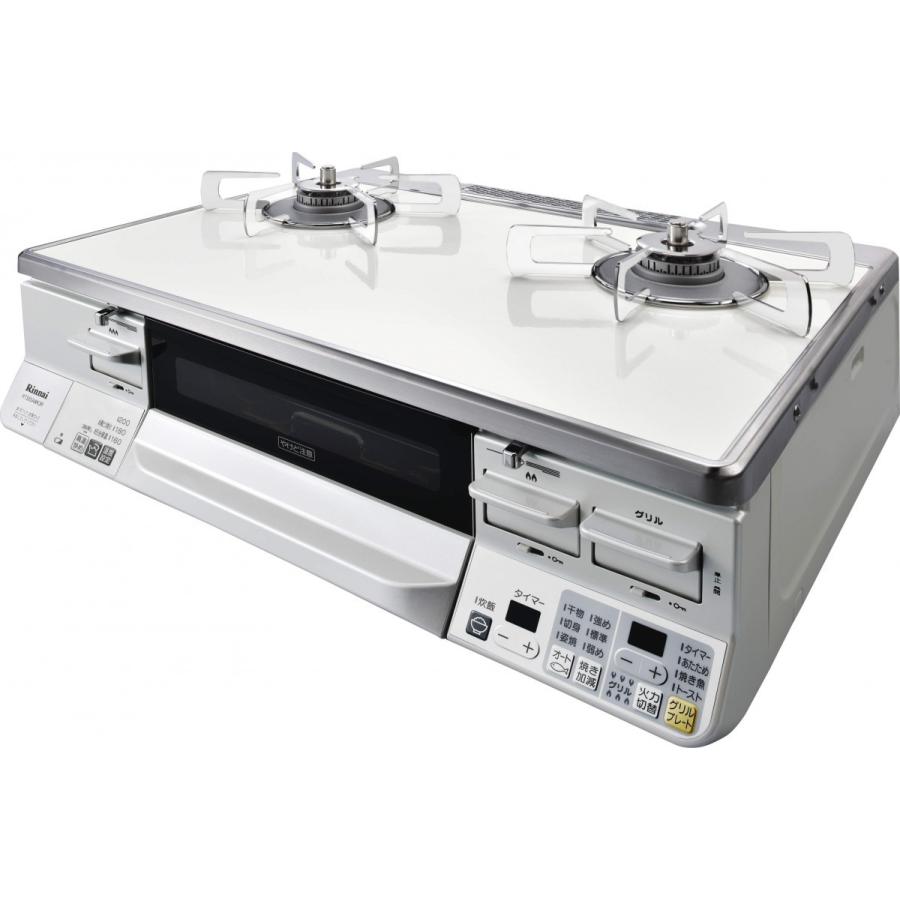 都市ガステーブル　リンナイ　RTS65AWK3R-WR ホワイト　パールクリスタルトップ リンナイ（Rinnai） ガステーブル RTS65AWK8R3-WR ラクシエ パール