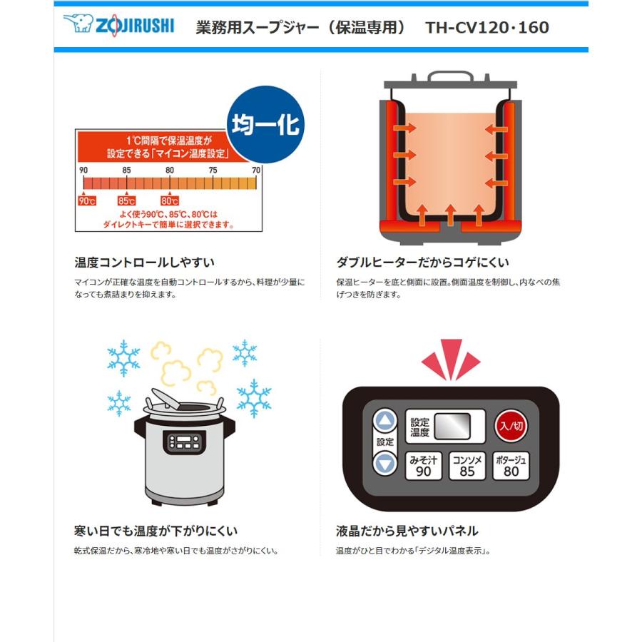 象印マホービン 業務用マイコンスープジャー  スープ