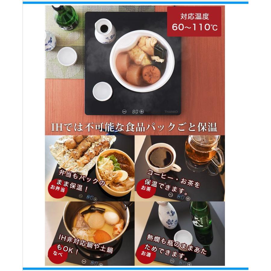 THANKO サンコー フードウォーマープレートミニ THA0203 Mサイズピザに