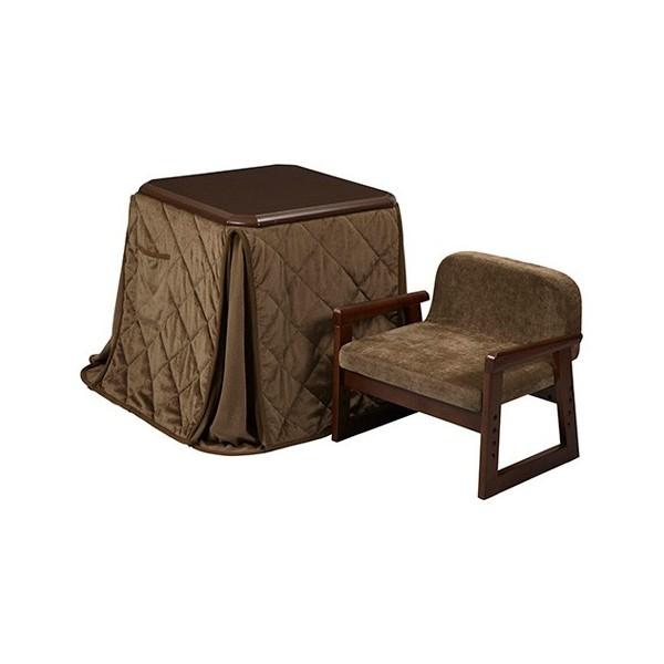 送料無料】【代引決済不可】ユアサプライムス一人用こたつ やすらぎ55