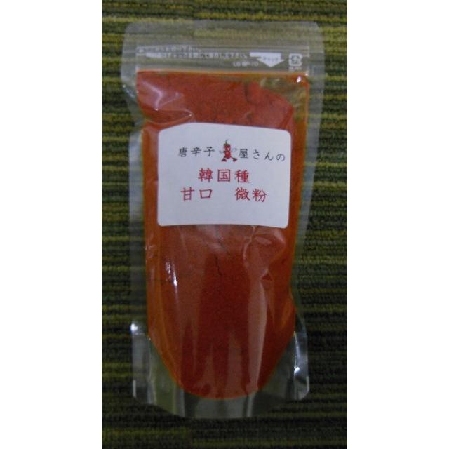 韓国甘口唐辛子粉！微粉　100ｇパック＜唐辛子屋さんアンカー商事＞　キムチ造り　韓国料理　韓国　コチュカル　大阪鶴橋 | 
