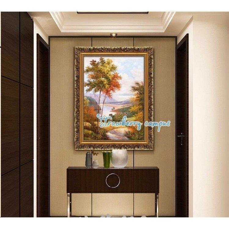 絵画 油絵 壁掛け 花の絵画 アートパネル 額つき インテリア 美術品