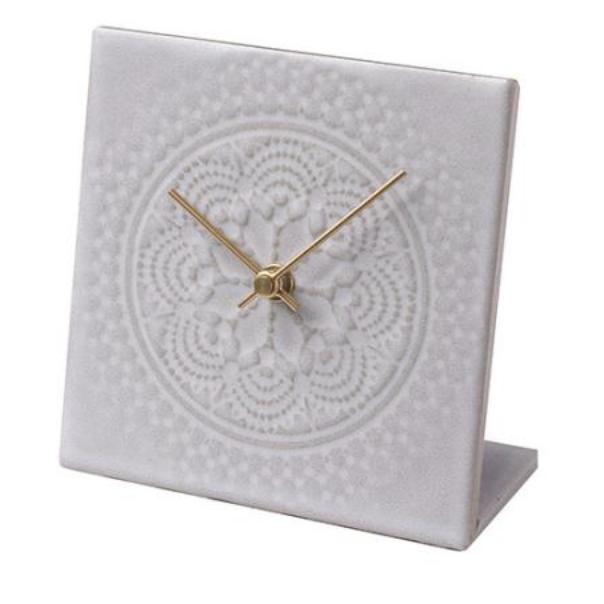 育てる時計 時計 置時計 置き時計 おしゃれ 北欧 贈り物 静音 秒針なし