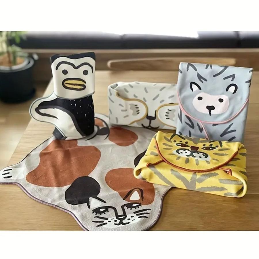 ランチクロス くっつきクロス お弁当袋 ランチョンマット 北欧 猫 ネコ