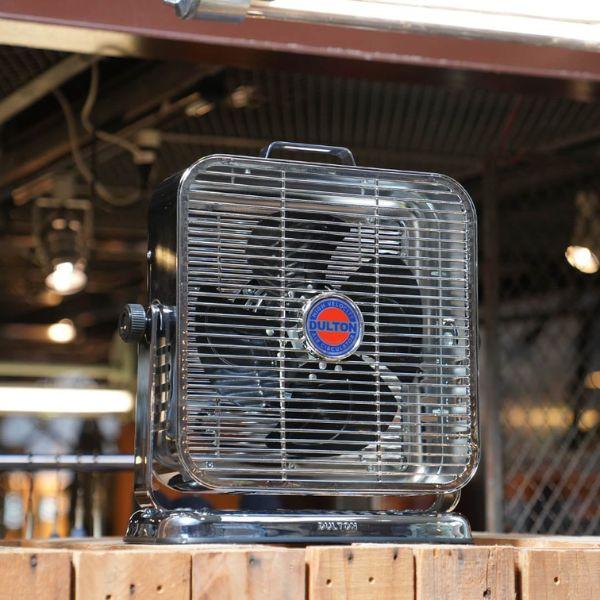 【DULTON 】ダルトンエアサーキュレーター　ブラック ダルトン エアー サーキュレーターCHROME/BLACK クローム