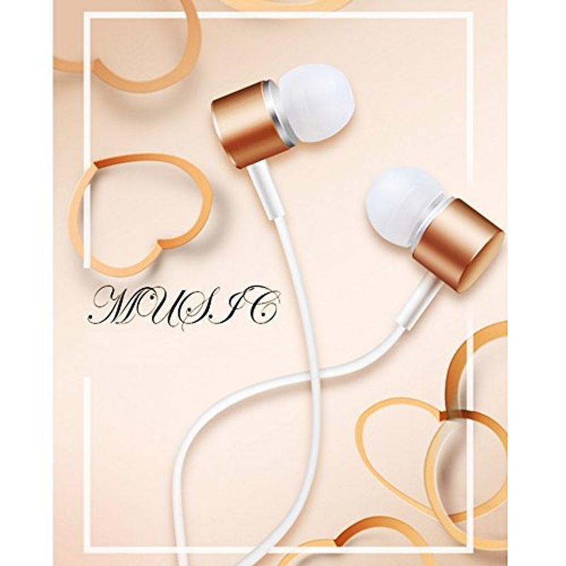 最も 簡約風設計 イヤホン カナル型 人気 ステレオ 金色 Ipad多種類対応 Ipod Android ヘッドホンiphone イヤホン 音楽 イヤホン Www Theopengate Org Il