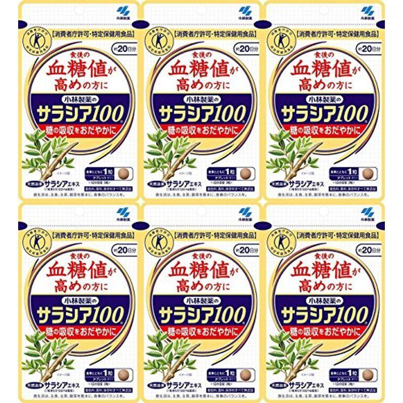 ライトニングボルト 6個セットサラシア100 食後の血糖値が高めの方に