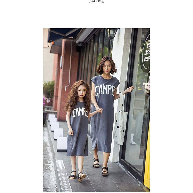 新品 Tomoo 親子服 親子お揃い 夏 ペアルック レディース 子供服 親子ペア服 サマードレママと娘お揃いワンピース ロングスカート 母m その他ボトムス パンツ Www We Job Com